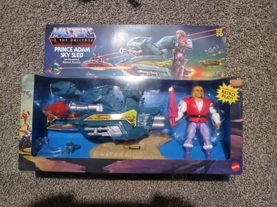 Mattel Masters of the Universe Origins Prince Adam Sky Sled Figure Motu