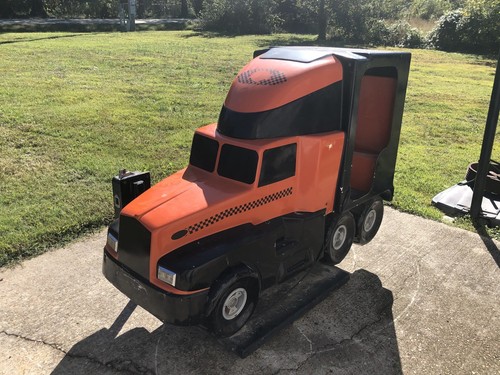 Kiddie Ride Semi Big Truck Coin Operated Op Amusement Vending Redemption Money