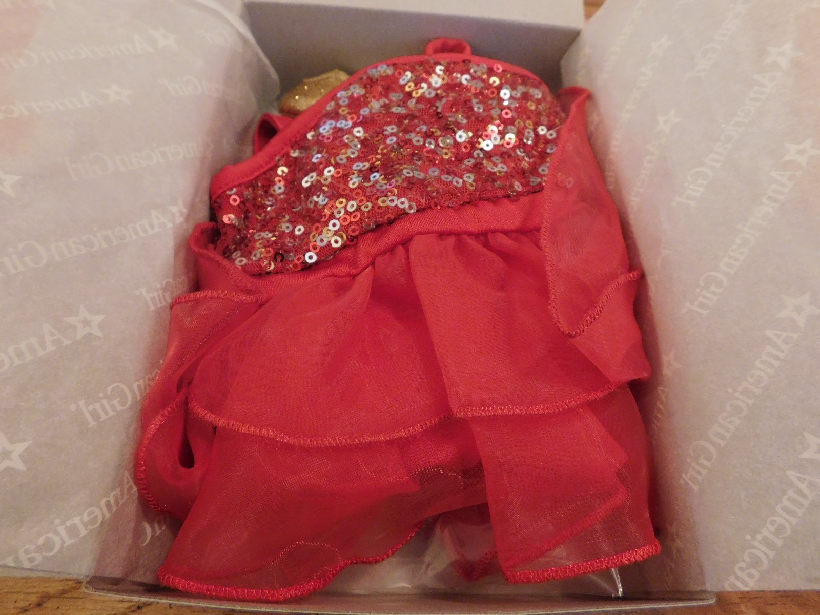 AMERICAN GIRL TRULY ME DOLL SPARKLY JAZZ OUTFIT NEW IN BOX FREE SHIPPING RETIRED