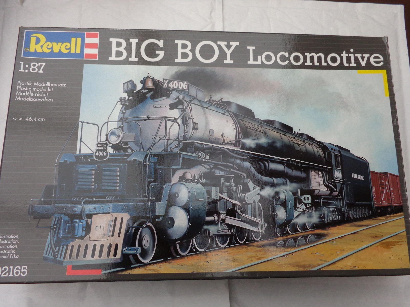 revell big boy locomotive model