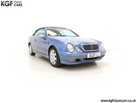 A Sublime Mercedes-Benz CLK320 Avantgarde with One Owner and 15,661 Miles.