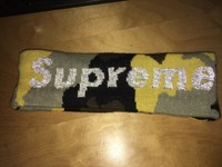 yellow camo supreme headband