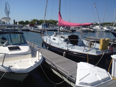 1977 Seafarer 29' Masthead Sloop Sailboat. (Guilford Yacht Club)