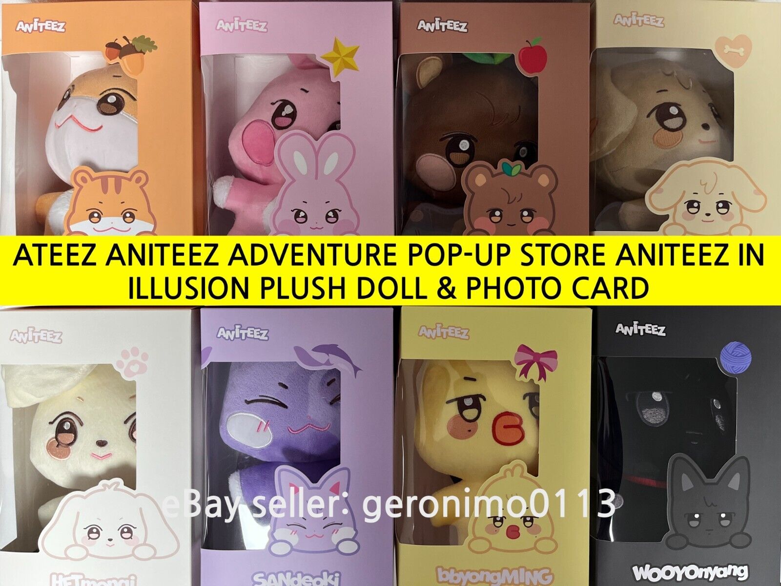 ATEEZ ANITEEZ ADVENTURE POP-UP STORE ANITEEZ IN ILLUSION ATEEZ ANITEEZ ADVENTURE POP-UP STORE ANITEEZ IN ILLUSION