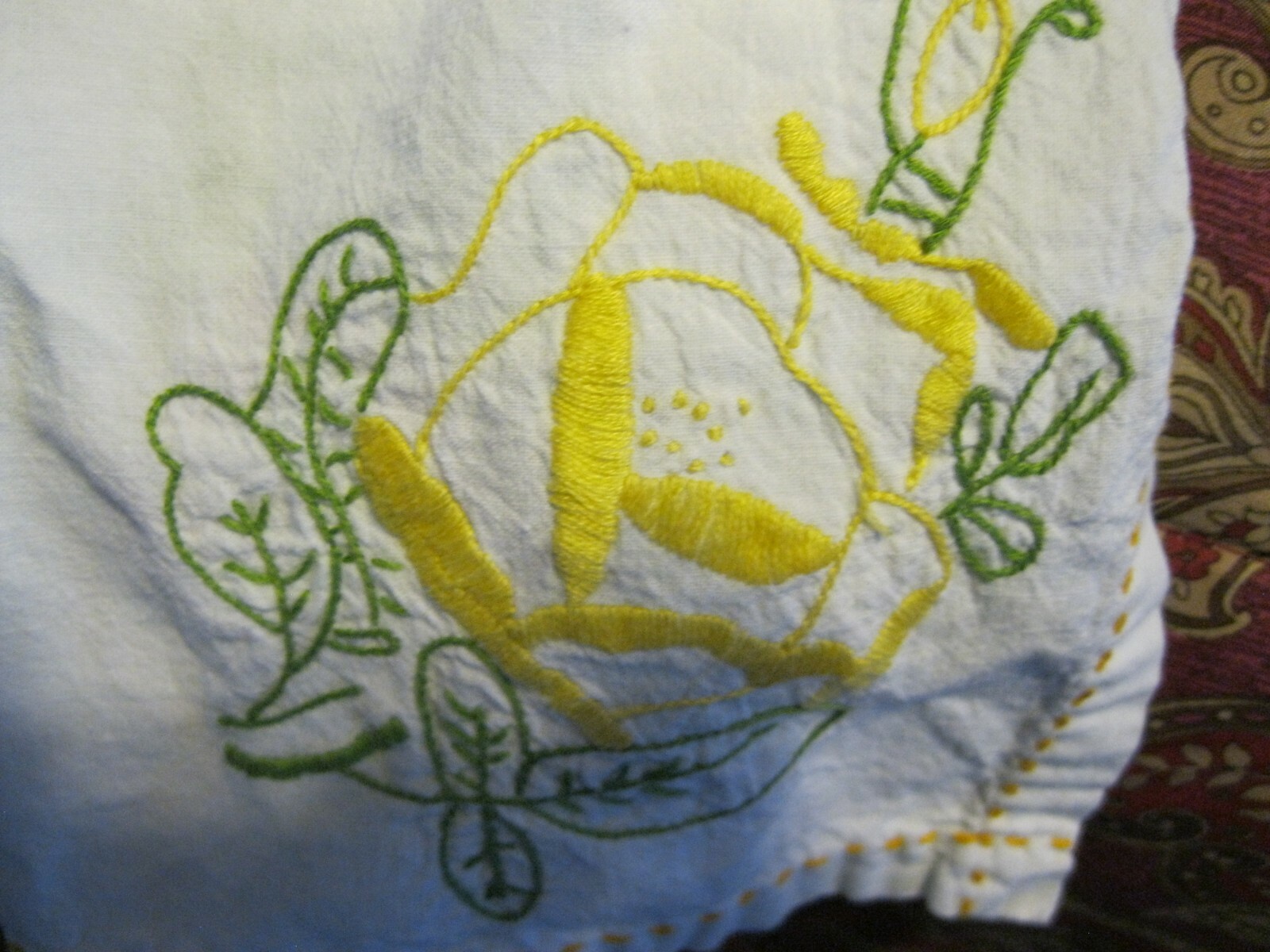 Spring time Doilies With baskets and Flowers