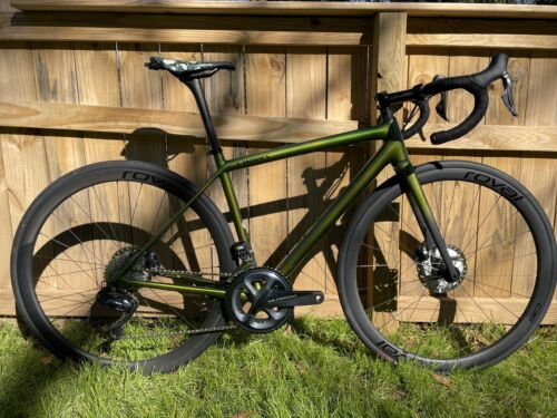 Bicycle for Sale: SPECIALIZED S-WORKS AETHOS ULTEGRA Di2 , Size 52,  Snake Eyes Green in Greenville, South Carolina