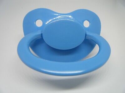 ADULT PACIFIER, SILICONE, SIZE 6, ADULT OVER SIZED GUARD,  MULTI COLORS,  NEW