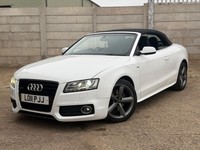 2011 Audi A5 3.0 TDI Quattro S Line 2dr S Tronic CONVERTIBLE Diesel Automatic