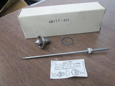 Devilbiss Pneumatic Spray Lapped Gun Tip & Needle Assy 45117-421