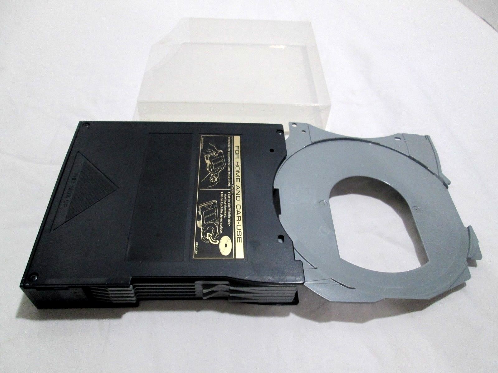 Pioneer  6 Disc CD Changer  Home Auto  Magazine with Case Black