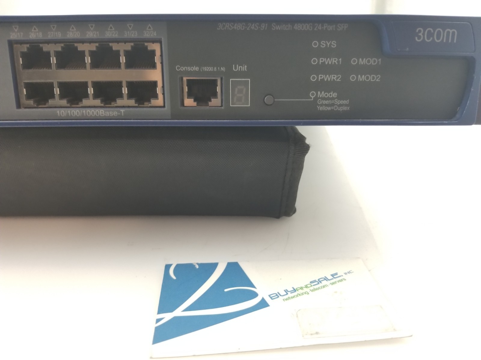 HP JD009A 4800G 24 SFP 8GE AC 3COM 3CRS48G-24S-91