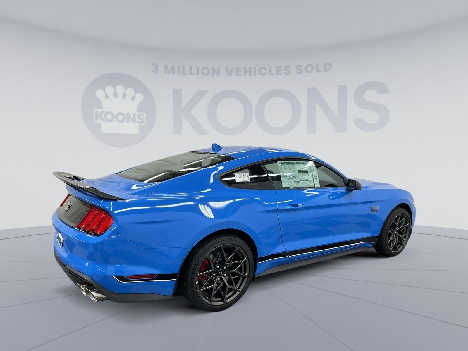 Brand New 2022 Mustang Mach1 Premium Grabber Blue, Black Leather