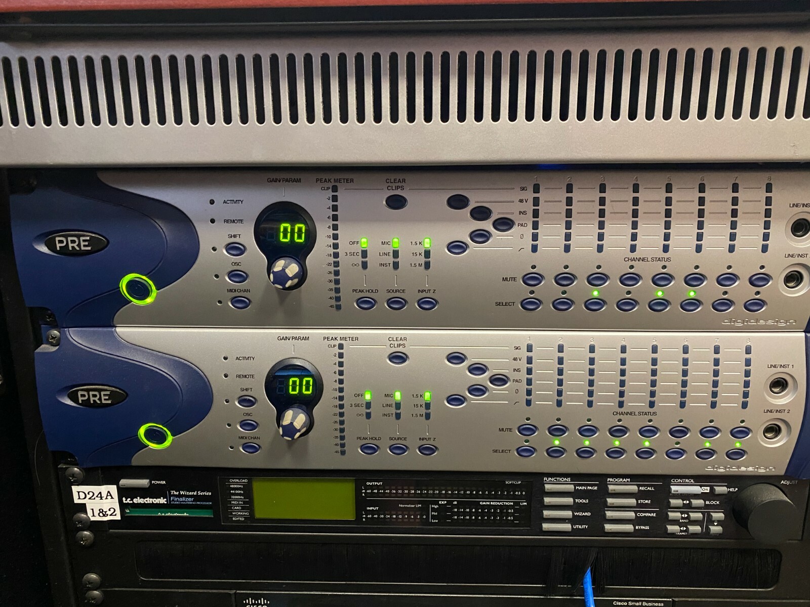 Digidesign Digi-PRE - 8 channel Microphone preamplifierの