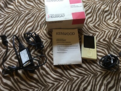 Kenwood HD20GA7 digital audio player. Hi-Fi and amplifier 
