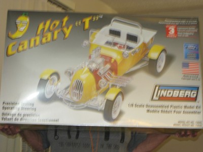 LINDBERG HOT CANARY ''T'' FACTORY/SEALED 1/8 scale 10 lbs 32 ins.x29insx6.5ins