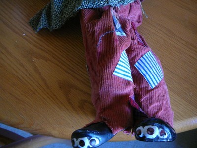 Doll Hobo Clown Doll 1995 Holiday Classics Hand Painted Ceramic Vintage