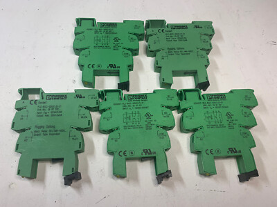 Phoenix Contact PLC-BSC-12OUC/21-21 PLC-BSC-12OUC/21 Terminal Block Lot of 5