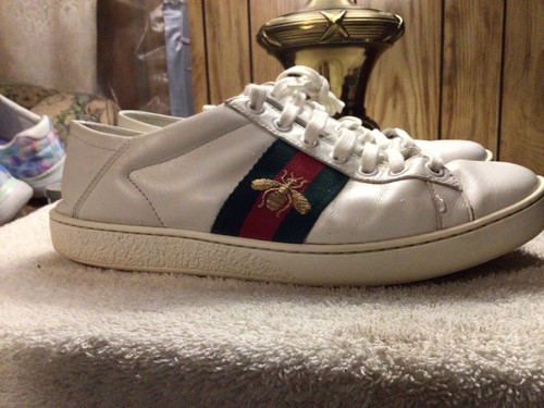 Womens Gucci Ace Bee Stripe Sneakers-475208-04H Gucci Size Womens Gucci Ace Bee Stripe Sneakers-475208-04H Gucci Size