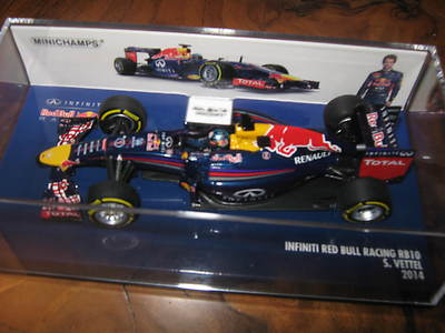 1:43 RED BULL Renault RB10 2014 S. Vettel 410140001 MINICHAMPS