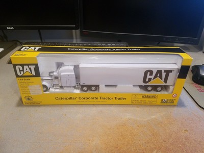 Norscot Caterpillar Corporate Tractor Trailer White 55078 Sealed