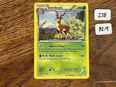 1x Sawsbuck from Black & White Rare Near Mint NM Pokemon TCG 278