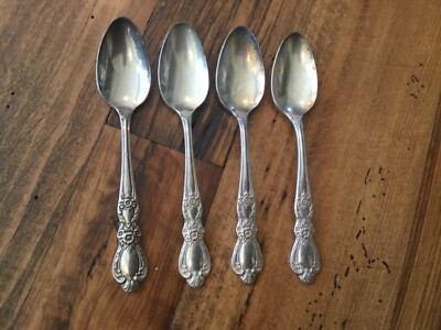 Antique 1847 Rogers Bros 1895 LOTUS Shell Bowl Casserole Spoon 8 78