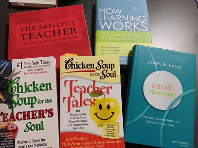 Teacher/ Teaching Book Bundle Skills, Learning, And Chicken Soup