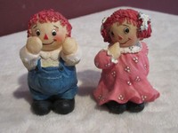 raggedy ann andy ceramic figurines