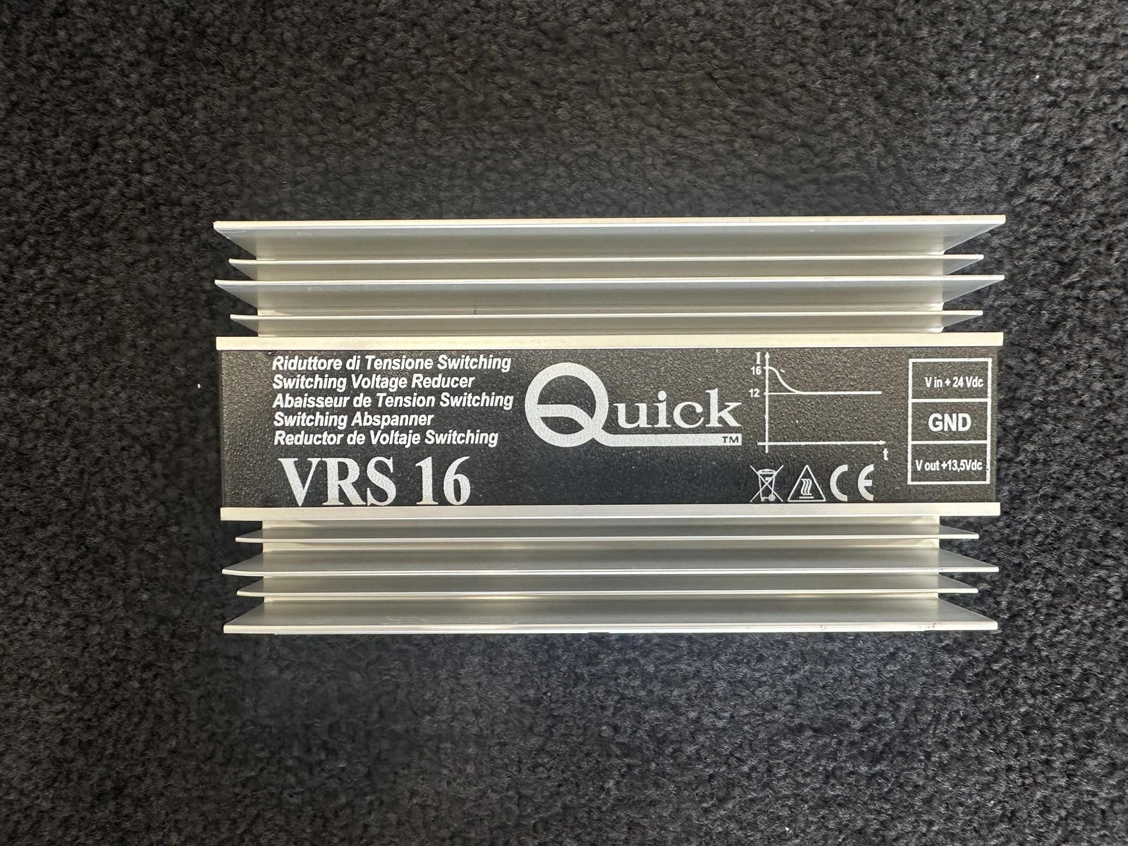 Quick FZVRS1600000A00 VRS16 SWITCH VOLTAGE REDUCER 24/12 - (MIA)