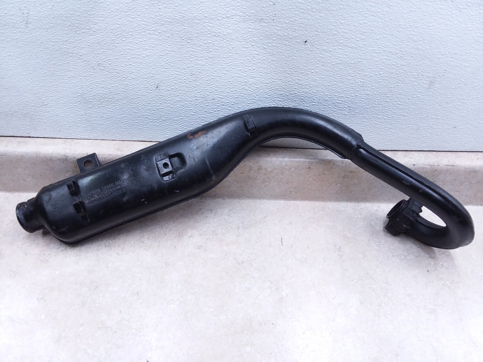 【Paris archive】90s Cashmere 100% Muffler ORIGINAL YAMAHA FZR 1000 EXUP 1989 1990 EXHAUST MUFFLER
