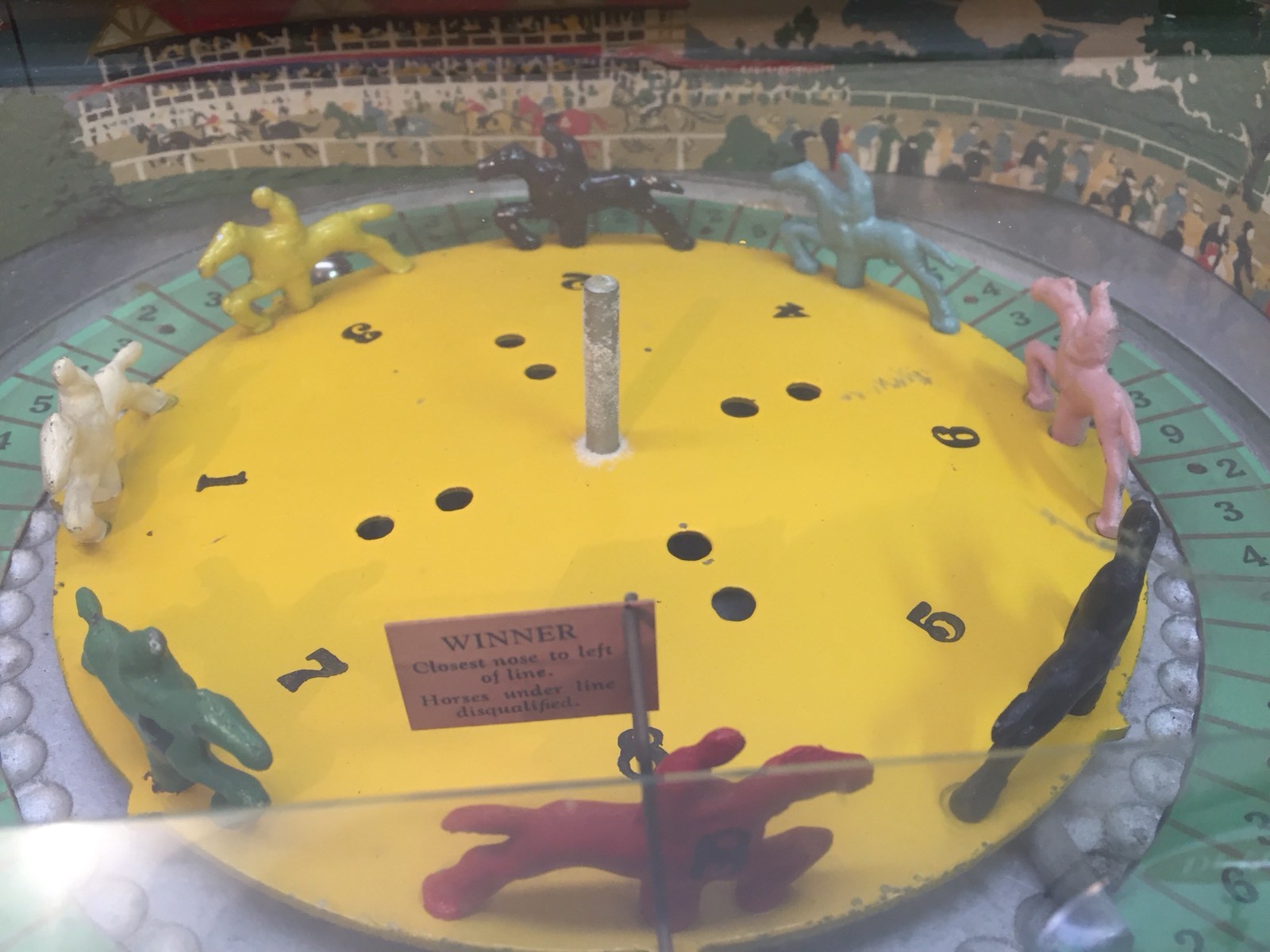 Antique Rockola Sweepstakes Horse Race Machine