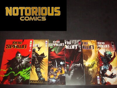 King Spawn 13 14 15 16 17 18 Complete Cover B Comic Lot Run Set Image McFarlane