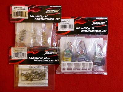 RADLINE LOT DE PIECES POUR VOITURES RC RADLINE 1/24 NEUF