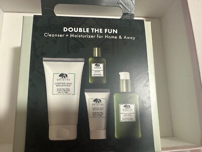 ORIGINS Gift Set Checks & Balances Face Wash & Mega Mushroom Relief Moisturizer