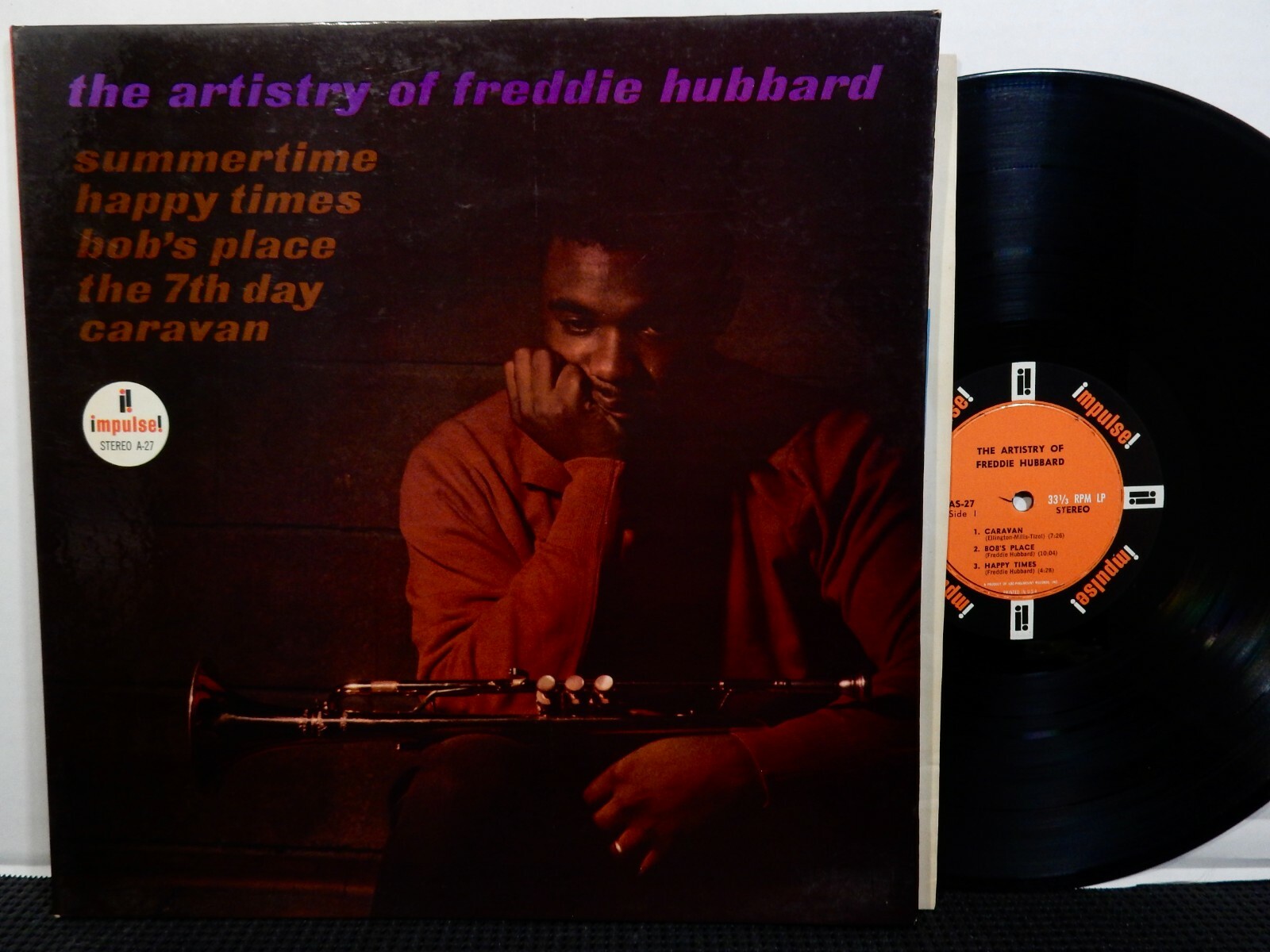 フレディ・ハバード　JAZZ　LPレコード　AS-27 US盤 フレディ・ハバードJAZZLPレコードAS-27 US盤