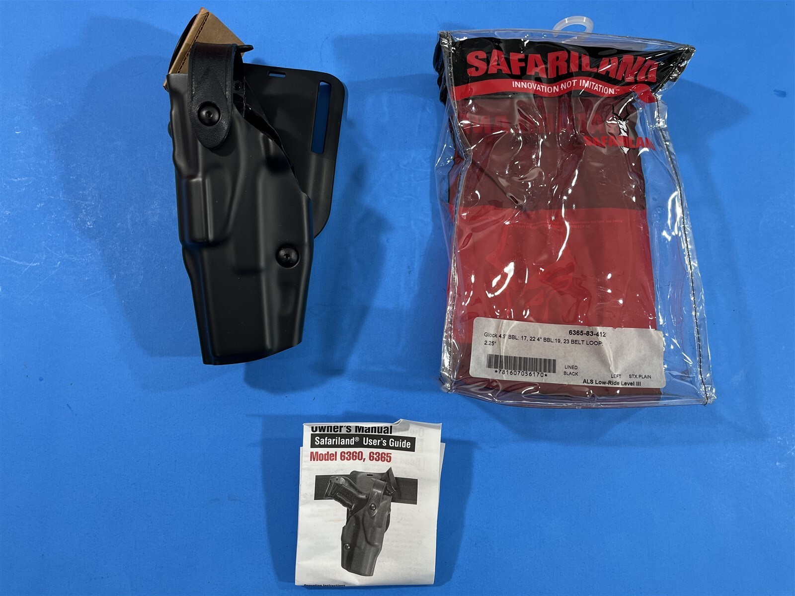 個人装備 Safariland ALS Holster glock17gen5 MOS Safariland 6360RDS ALS/SLS Level III Tactical STX Duty