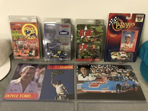 25 Old Vintage Patches Racing Nascar Decal Sticker Postcard Diecast Hat Lot #2