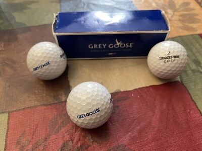 Bridgestone B330RX ProTour Distance Golf Balls Grey Goose Vodka 1 sleeve