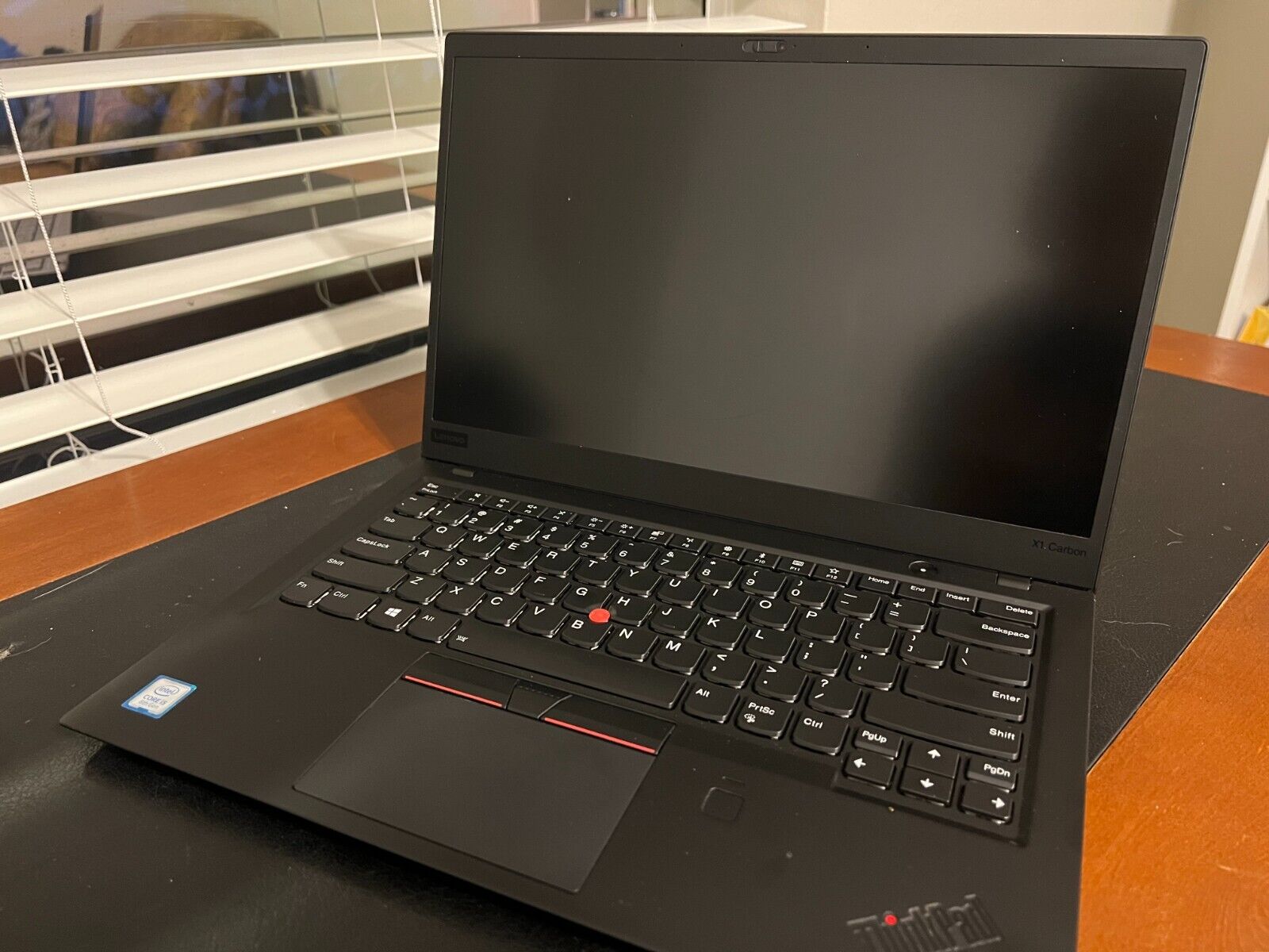 Lenovo ThinkPad Black, Intel Core i5-8250U, RAM 8 GB, 64-bit OS (NEVER USED) Lenovo ThinkPad Black, Intel Core i5-8250U, RAM 8 GB, 64-bit OS (NEVER USED)