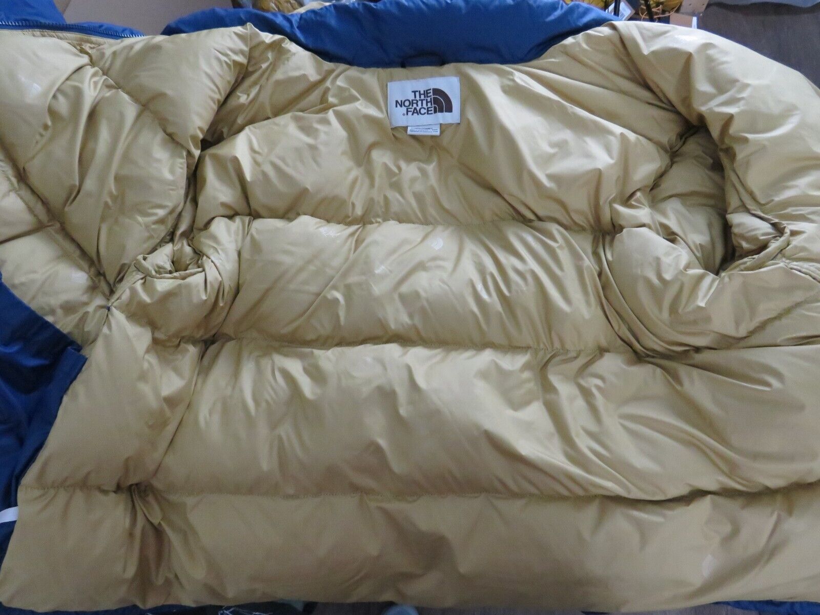 Pre-owned The North Face Womens  Sierra Down Short Warm Winter Jacket Blue $380