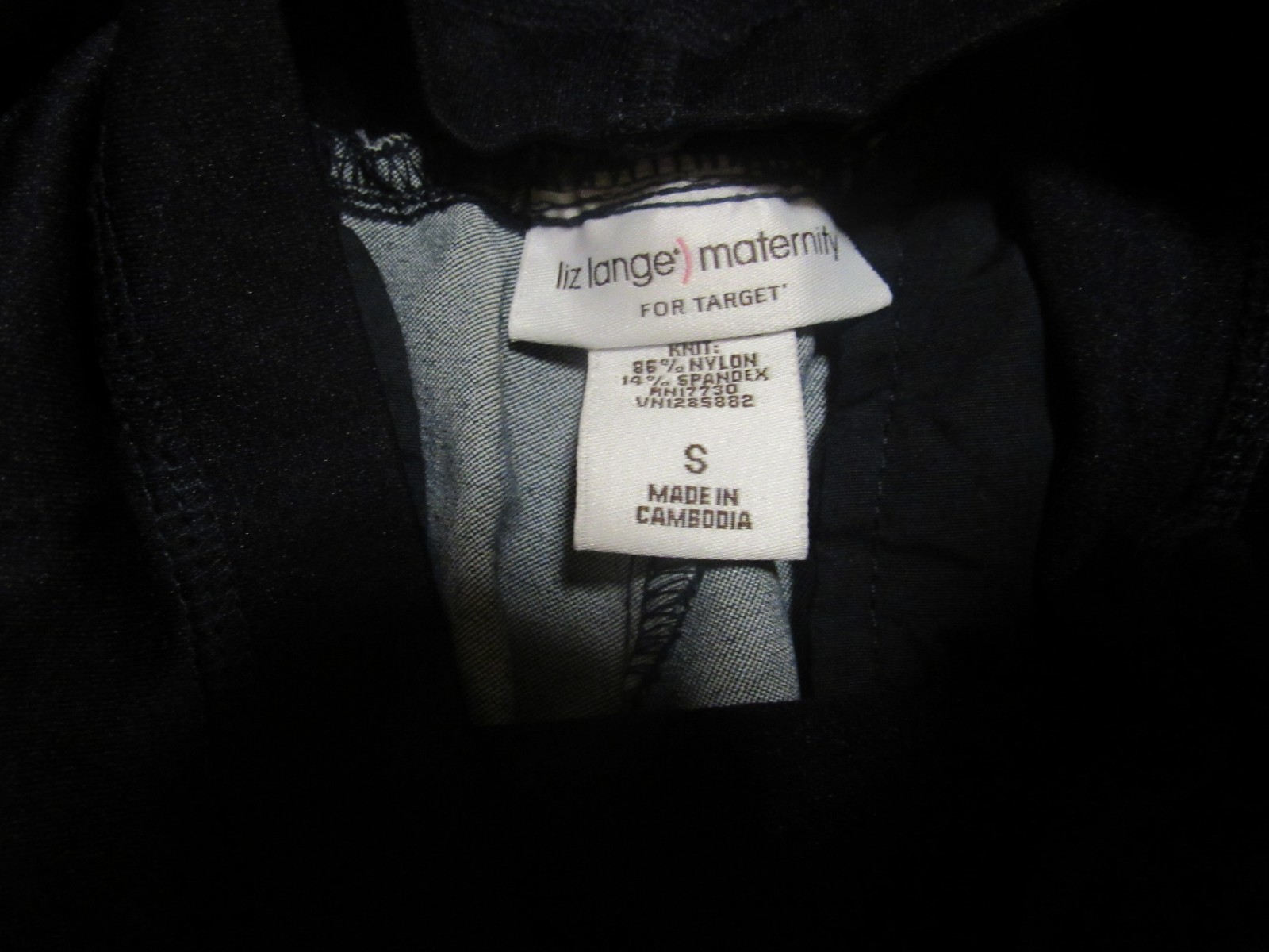 Liz Lange maternity for target size small over belly maternity trouser shorts