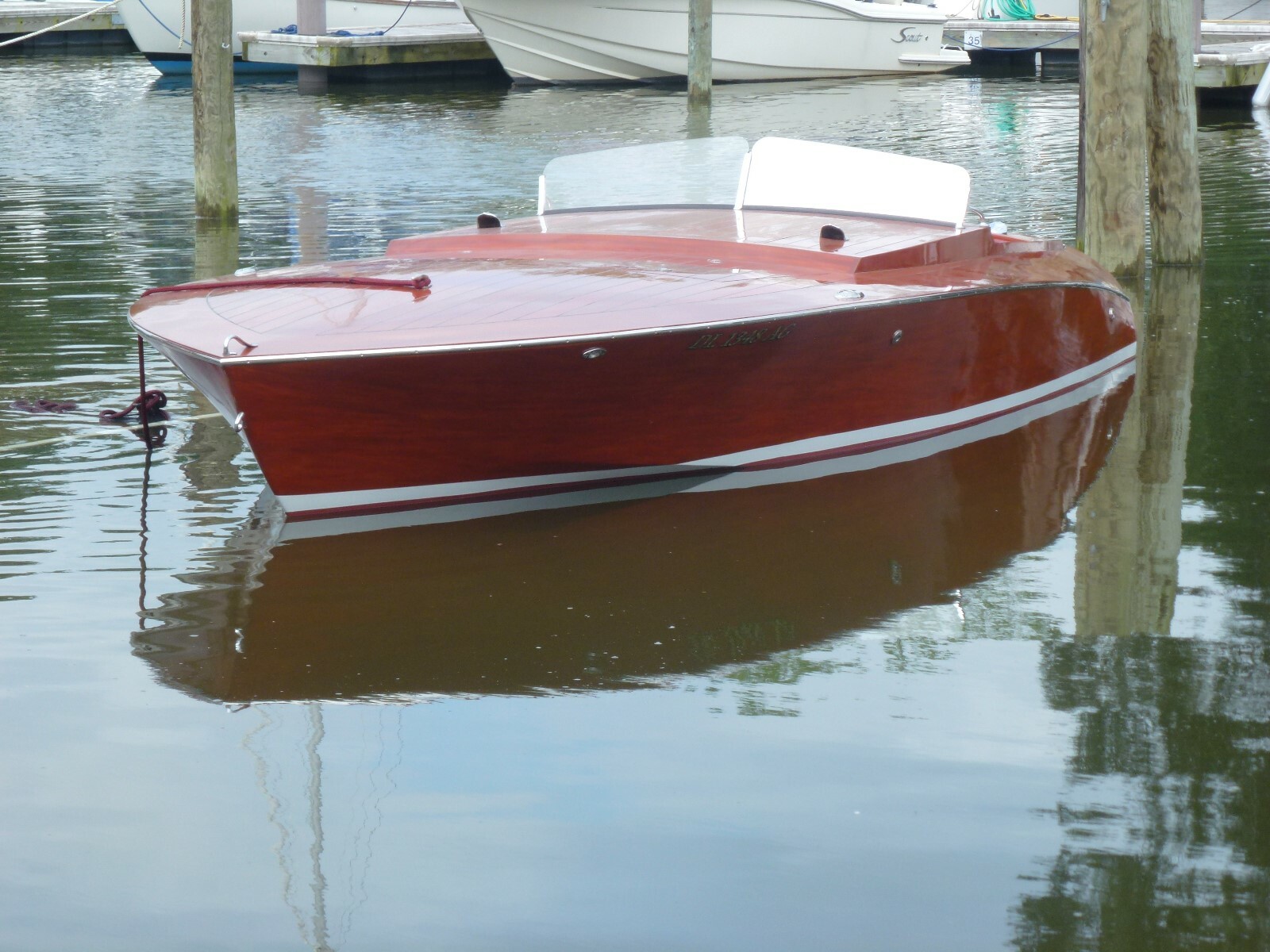2012 Glen-L Gentry, Mahogany Speedboat