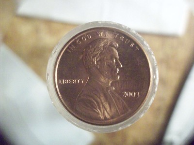 2003 P WDDO 004 Doubled Die Obv  Lincoln error coin