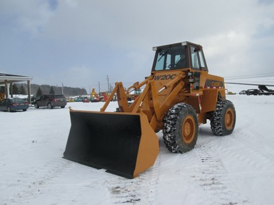 Case W20C Used Wheel Loader 4x4