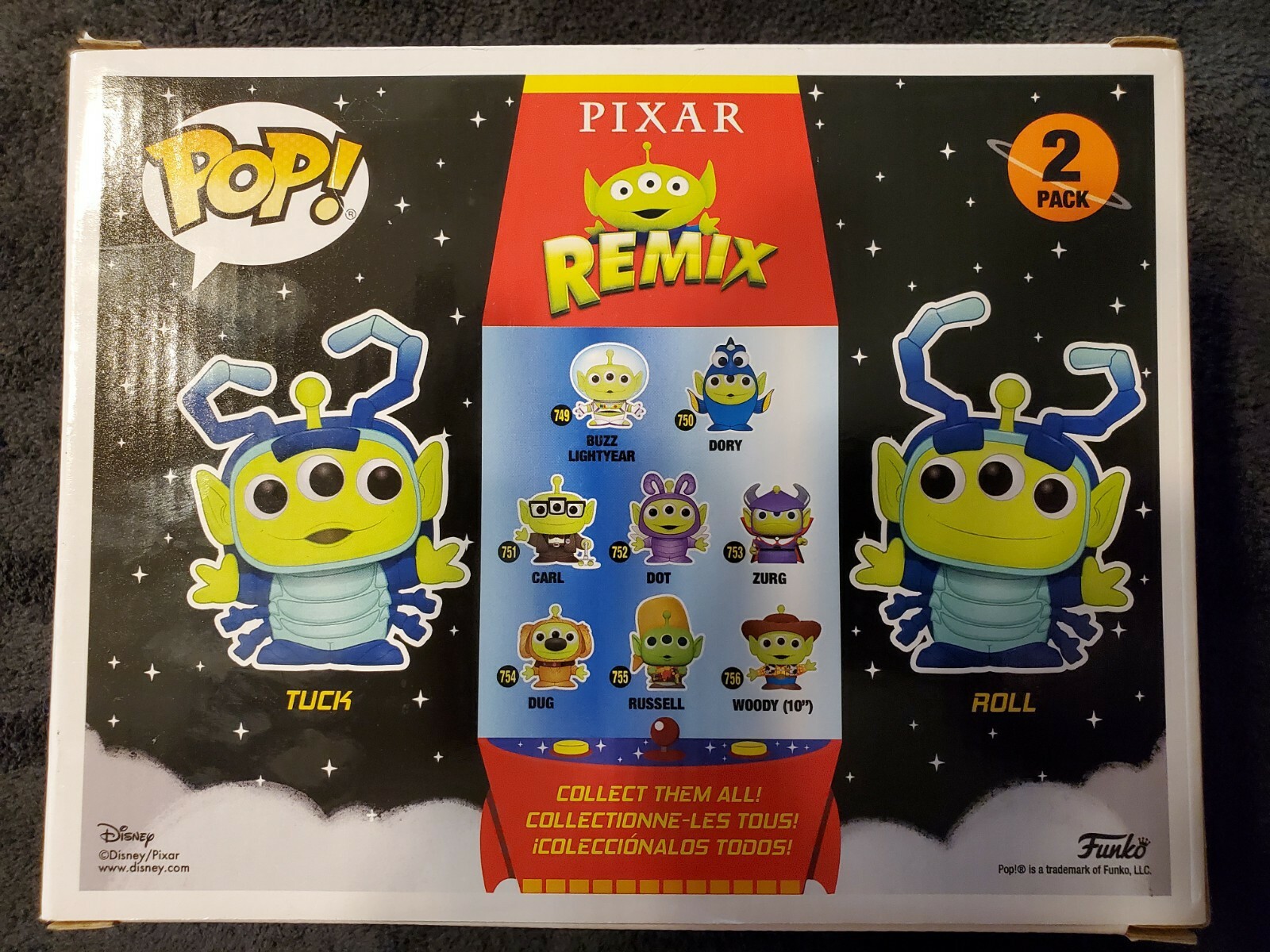 Funko Pop Disney Pixar Alien Remix Tuck 