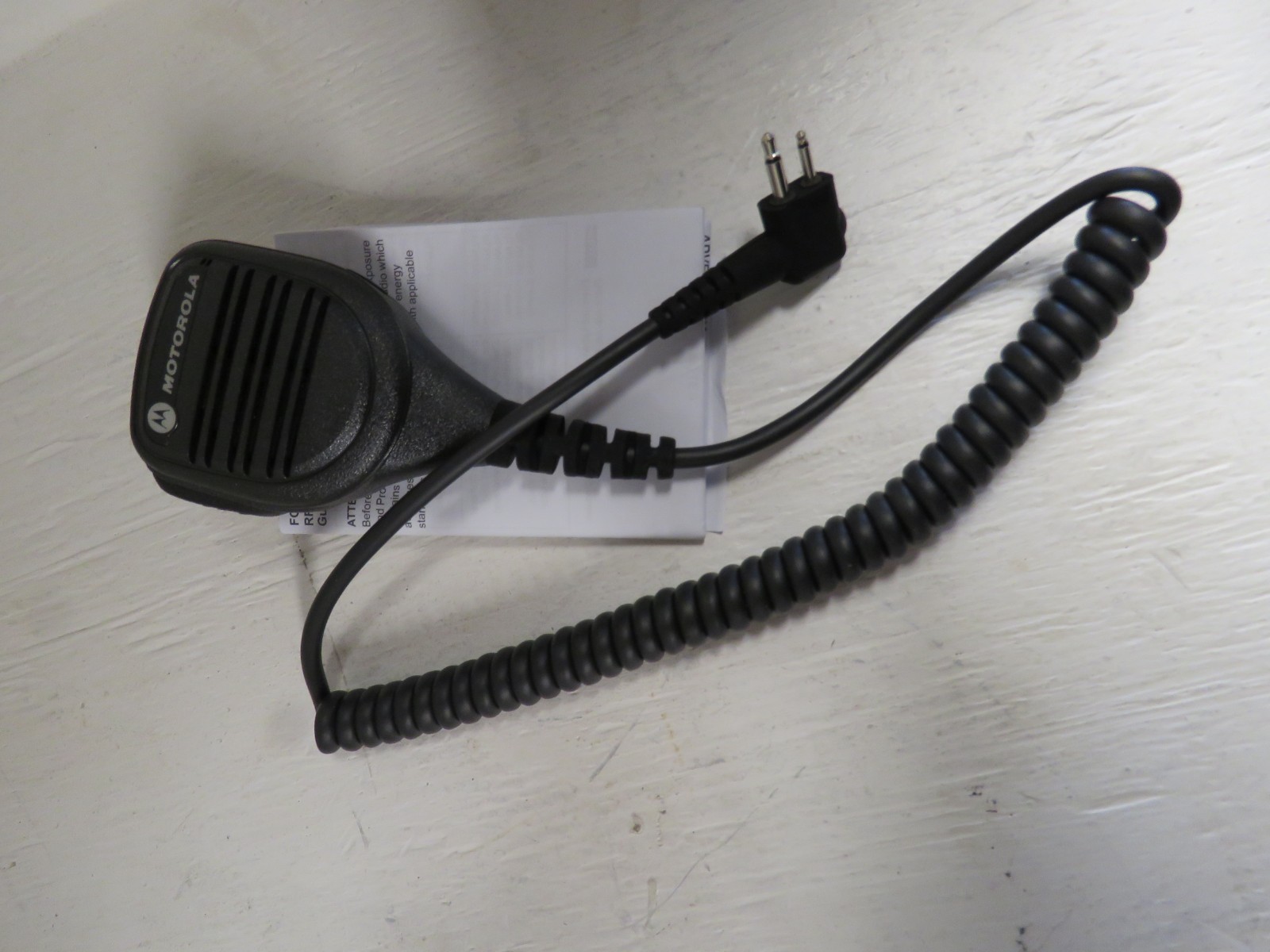 Motorola PMMN4013A Remote Speaker Wired Professional Microphone