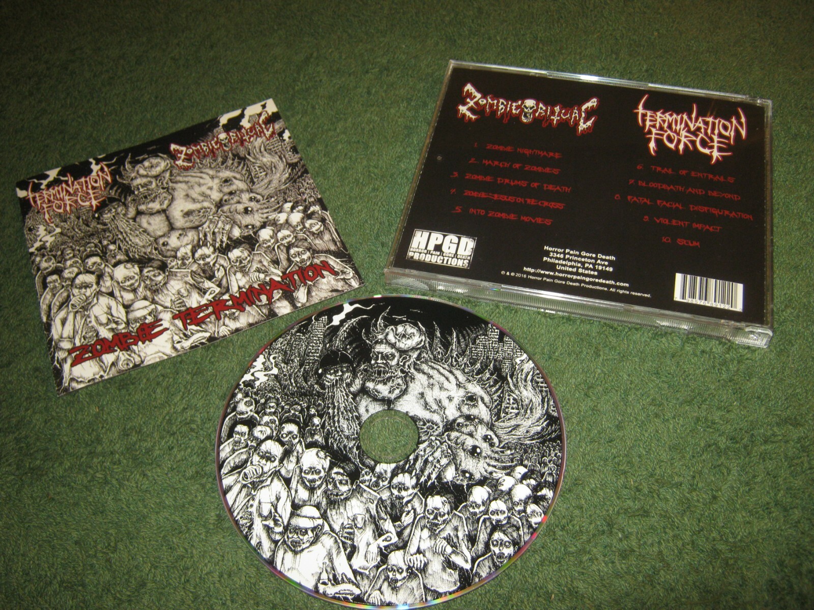 洋楽 Putrid offal/ exulceration /split-cd Putrid offal/ exulceration /split-cd 洋楽