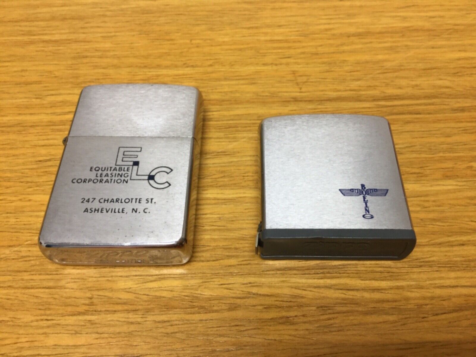 Vintage Boeing Zippo Tape Measure & Zippo Lighter Vintage Boeing Zippo Tape Measure & Zippo Lighter