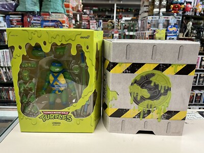 * SUPER 7 TEENAGE MUTANT NINJA TURTLES ULTIMATES LEONARDO MUTAGEN OOZE *ST