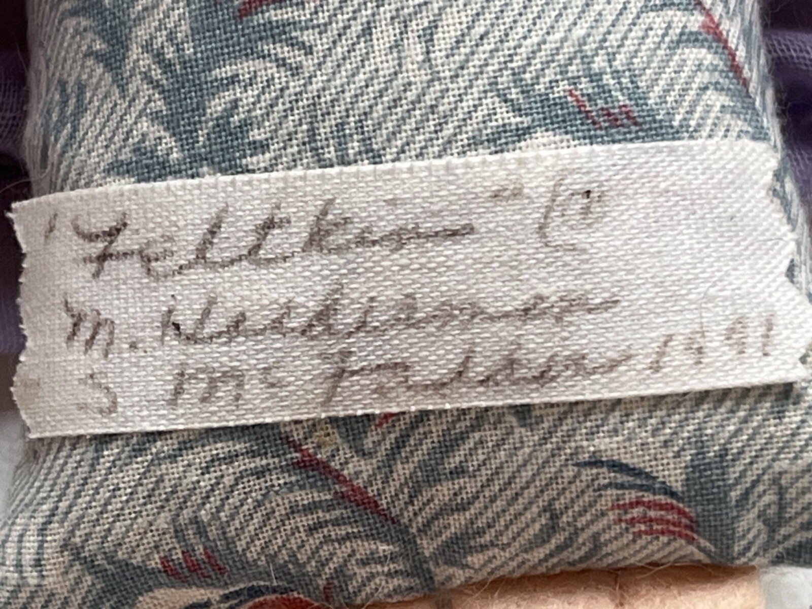 2 1991 Personality cloth dolls, signed, Pennsylvania